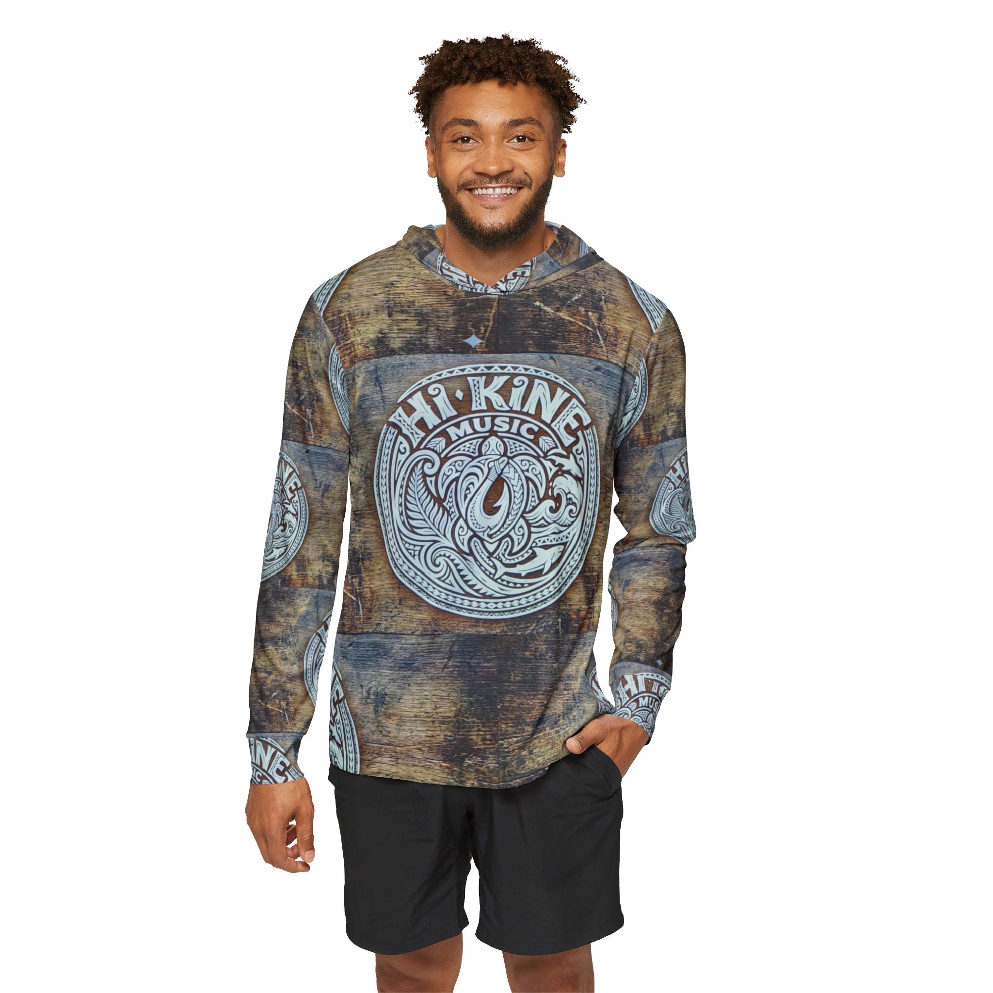Hi-Kine Music Logo Hoodie | AOP All-Over Print