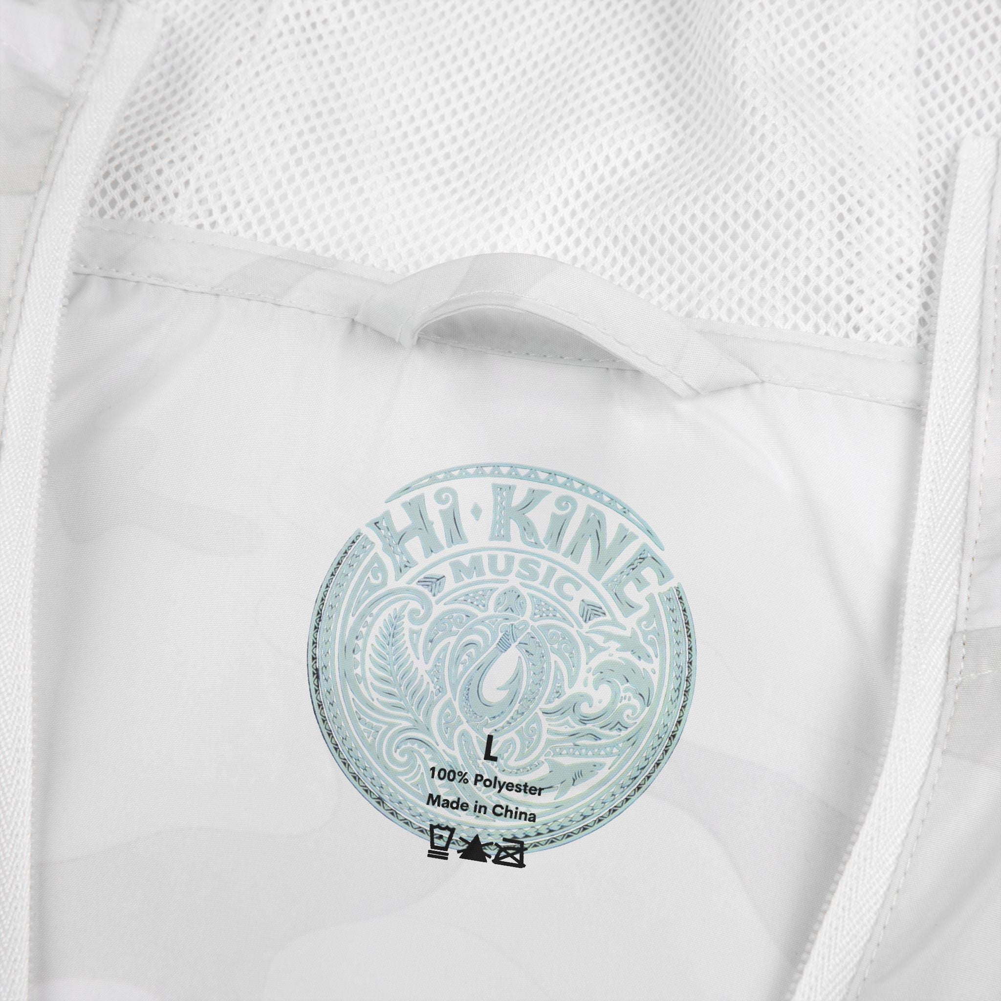Windbreaker Jacket — "Hydra" Sea Coin Graphic Windbreaker