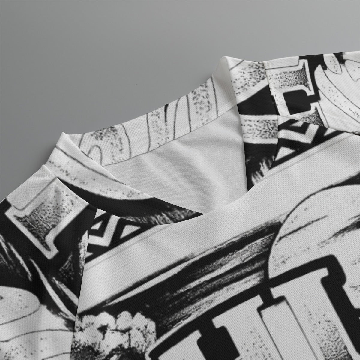 HI Kine BBQ Lounger All-Over Print Men's Jersey With Short Raglan Sleeve